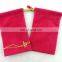 Jewelry Cosmetic Packaging Custom Printed Drawstring Small Velvet Bag