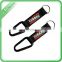 Fashion High Quality Metal Aluminum Carabiner With Short Strap