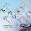 High quality oeko-tex for custom metal hook leather buckle