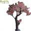 Guangzhou Factory 3m Artificial Peach Blossom Flower Tree for Wedding Decoration