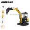 Mini micro soil track digger with hydraulic hammer/auger/breaker