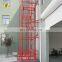 7LSJD Shandong SevenLift cheap electric vertical auto 4 post cage hydraulic rail lift table elevator