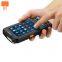 Android POS Handheld Data Terminal PDA Fingerprint Barcode Scanner With Mobile Printer Wireless android handheld barcode scanner