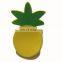 Kawaii Pineapple Shape Car Key Holder Wallet Promotion Candy Jelly Silicone Change Coin Purse