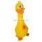 Red Classic Rubber Chicken Shape Squeaky Duck Christmas Chew Pet Dog Latex Chicken Toys For Dog Toy