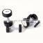 Low Prices Weight Lifting Iron Black CPU Dumbbell With Logo in Pound or Kilograms for Gym or Home use AD1001