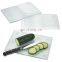 20cm X 30cm artistic design clear tempered glass cutting board