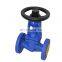 Double Sealing Good Sealing Performance Bellow Sealing Ductile Iron Globe Valve