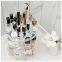 360 Rotation Makeup Organizer DIY Adjustable Make up Carousel Spinning Holder Ondisplay Rack Large Capacity Round Bathroom Storage Tower Cosmetics Caddy Shelf Box