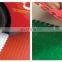 PVC modular interlocking floor tiles for workshop indoor round coins style