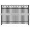 hot sale Xinhai #14 H 5 ft * W 6 ft Galvanized and power coated steel ornamental fence panel