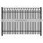 hot sale Xinhai #14 H 5 ft * W 6 ft Galvanized and power coated steel ornamental fence panel