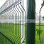Cheap welded wire mesh curved fence Triangular Bending Mesh  fences for houses