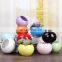 European style simple white succulent planting pot creative candy color ceramic small flower pot