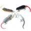 Artificial Fishing Lure top water baits  pike minnow Plastic  rat fishing lure mouse unpainted lure blanks