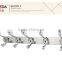 Wesda decorative Stainless metal Coat hook Hanges Clothes Rack 320