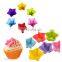 Cute Different Shapes Colorful Silicone Pudding And Jelly Baking Mold