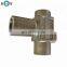 Lost wax investment casting pipe fittings precision stainless steel NPT female adapter male adapter