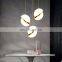Nordic Simple Personality Glass Ball Chandelier Bedroom Bedside Restaurant Bar Counter LED Pendant Light