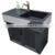 outdoor/indoor natural stone granite cookware set kitchen polished granite bathroom wash basin
