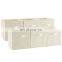 2022 Foldable Home Storage Organization Non-Woven Uncovered Square Underwear Clothing Storage Boxes For Wardrobe