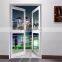 Premium quality modern front entry double casement doors