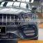 High Quality Front Car Bumper With Grille Trims For Benz 2021 E Class W 213 Upgrade E63S AMG Body Kit Front bumper Assembly