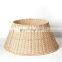 Hot Sale Large Christmas Tree Skirt Form Natural Rattan Decor Wholesale in Bulk