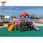 Commercial Outdoor Kids Zone LLDPE Playsets Indoor Playground Plastic Slide Children House Equipment for Sale