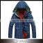 Reflective Hooded Waterproof Outdoor Stripe Family Sportswear