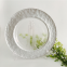 Gold Rimmed Glass Charger Plate For Wedding Dining Tableware Wholesale