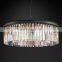 RHYS light luxury modern round crystal led chandelier home decor for Living Room Restaurant and Home Office