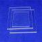 customized quartz glass plate quartz disk quartz sheet for optical and semiconductor