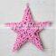 hot sale cheap knitting home decoration hanging colorful Christmas decorations handmade