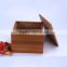 Custom Hot Sale Packaging Cardboard Bamboo Tea Box