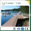 Good quality WPC composite decking floor for swimming pool