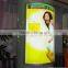 High brightness backlit curved sign