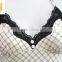 Simple Style Low Black Lace Necktie Nighty Dress/shapewear