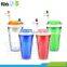 16OZ Snack Tumbler with Strawwith best quality made in china for factory directly christmas gift