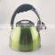 2.5L Home used cooking Kettle with Lightweight Stainless Steel Frame and Nylon Handle