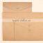 Blank A4 Thick Kraft Bag,vertical A4 Paper Documents Bags Blank Kraft File Bags Horizontal