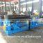 China manufacturer W11 three roller symmeterical bending machine plate rolling machine