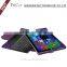 Premium leather Folio Protective Cover Case with Stand for microsoft surface pro 4 tablet purple