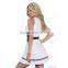 2016 New Arrival Sexy Dresses Women White Short Party Night Club Dress Lace Sleeveless Mini Dress