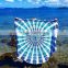 NEW Indian Mandala Round Hippy Boho Cotton Tablecloth Blanket Throw Yoga Mat Wall Tapestry Beach Towel