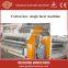 carton box machine price / corruagted b flute single facer machine