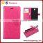 wallet flip leather case for xiaomi redmi note