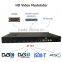 Upgrade Analog to Video digital HD rf modulator of cable tv digital headend Over Exist Coax in Hotel,Hospitality