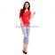 2015 Wholesale Jogger Ladies Knee Length Fitness Gym Tight Sports Leggings
