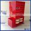 most selling products makeup organizer acrylic box / high quality rotating acrylic lipstick display stand rack